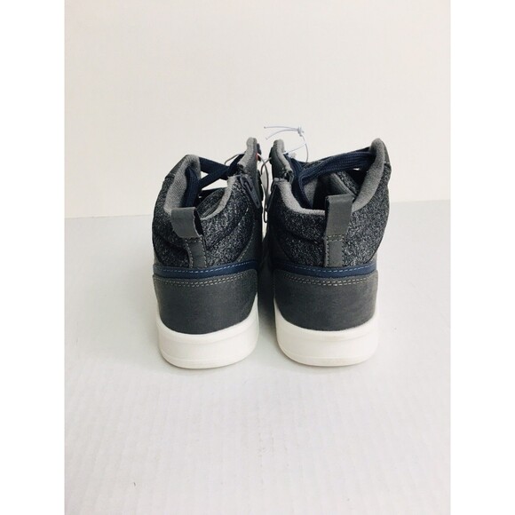 Art Class Boys Shoes Size 13 Gray Kids Booties Kellen High Top Lace Up - Picture 5 of 8